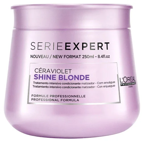 Loreal Exp Shine Blond Masc 250g - LOREAL - Higiene E Beleza