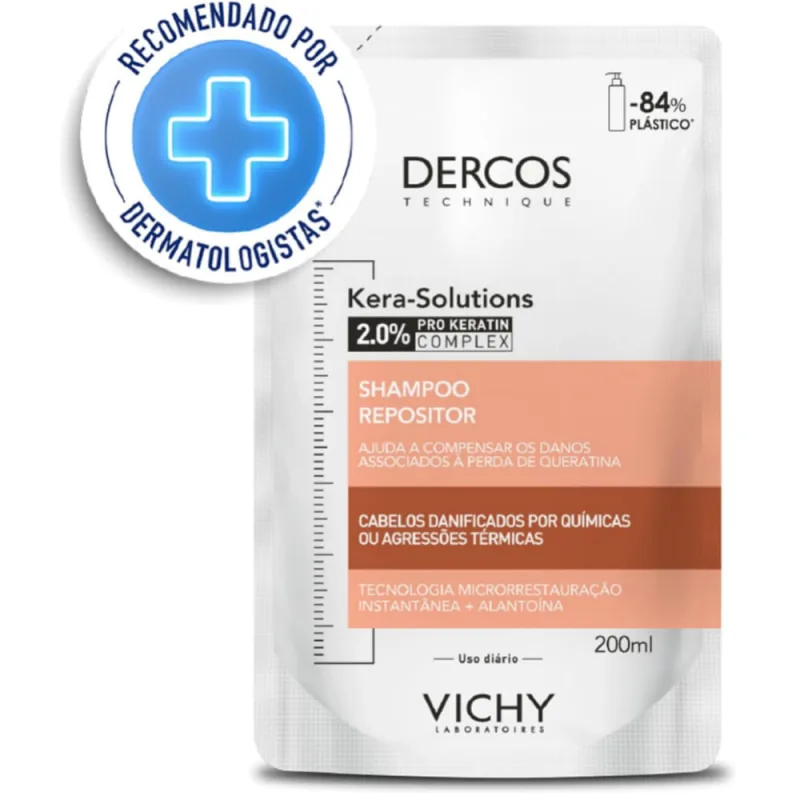 Shampoo Vichy Dercos Kera-Solutions Repositor 200ml - Dercos