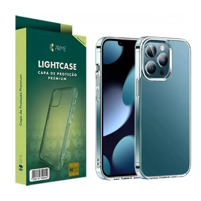 Case Compatível Com iPhone 16 Pro Transparente Lightcase Hprime - Não Disponível - Celulares E Smartphones