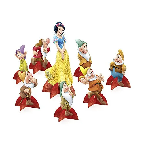 DECORAÇÃO DE MESA BRANCA DE NEVE NEW 8 UNIDADES REGINA FESTAS - REGINA FESTAS