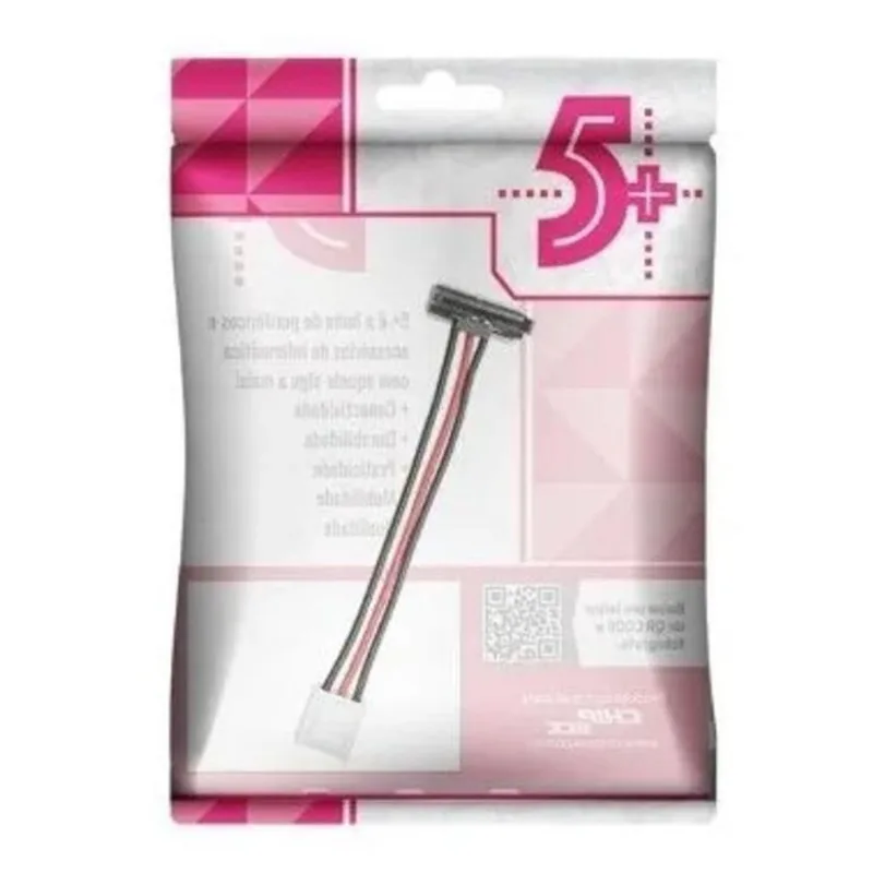 Cabo De Forca Sata Para Dvr 3vias - 11cm