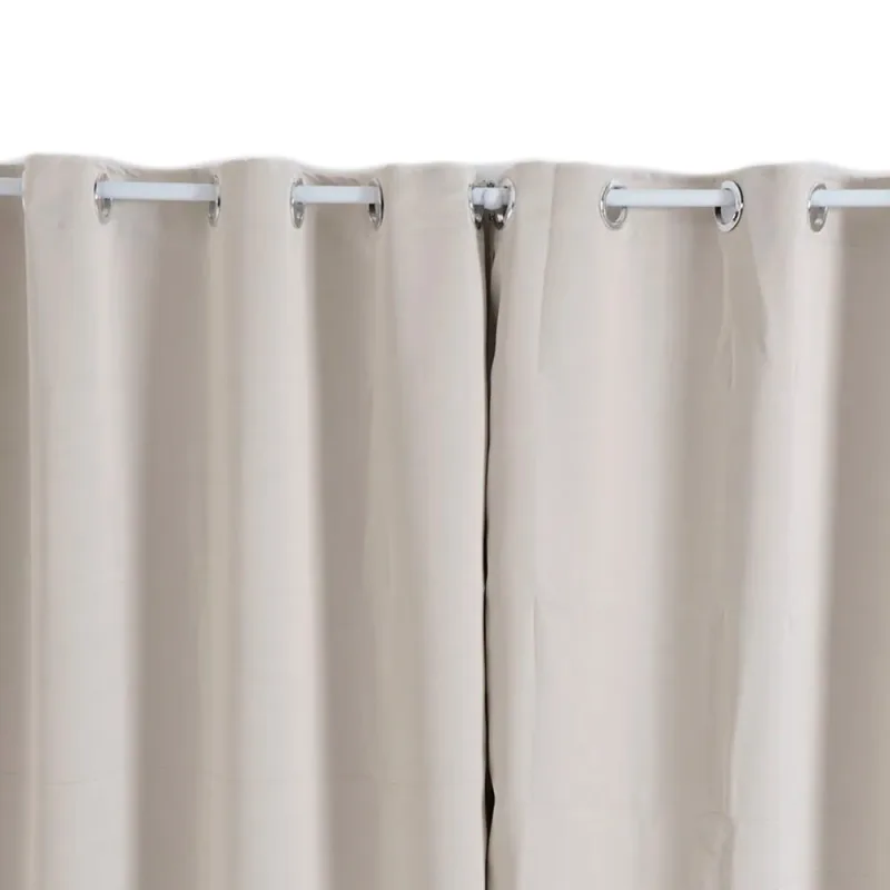 Cortina Arte Cazza Manu Palha 2.60m x 3m - Arte & Cazza - Utilidades E Casa