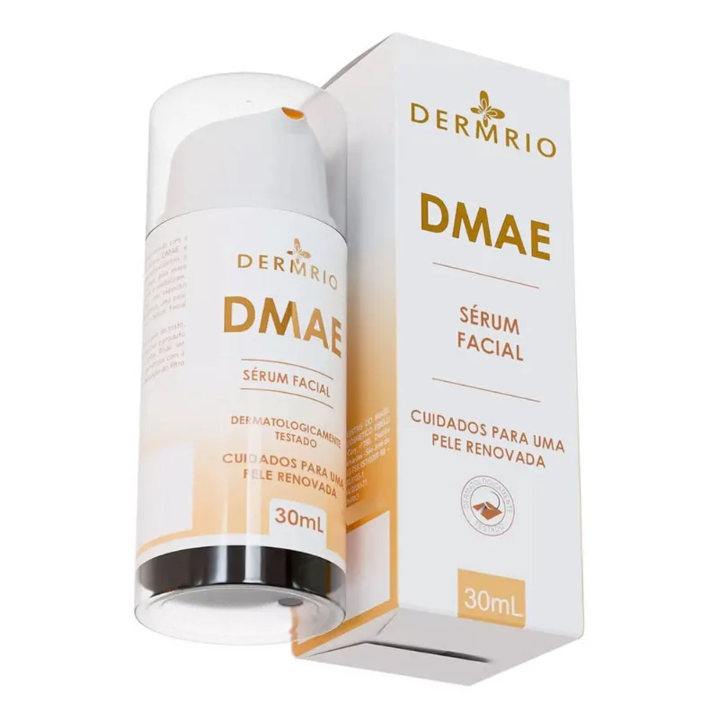 Sérum Dmae 30mL Dermrio - Flacidez, Rugas, Antissinais, Linhas de expressão, Antiage