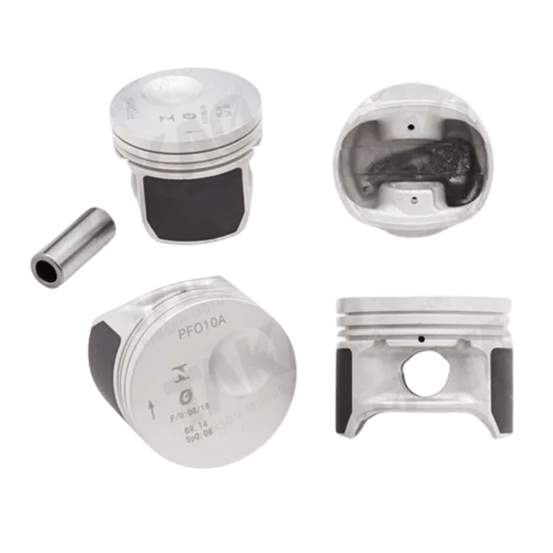 Pistao Motor Fiesta Ka Ecosport 1.0 8v Gasolina 2000 em diante TAKAO PFO10A 1,00mm