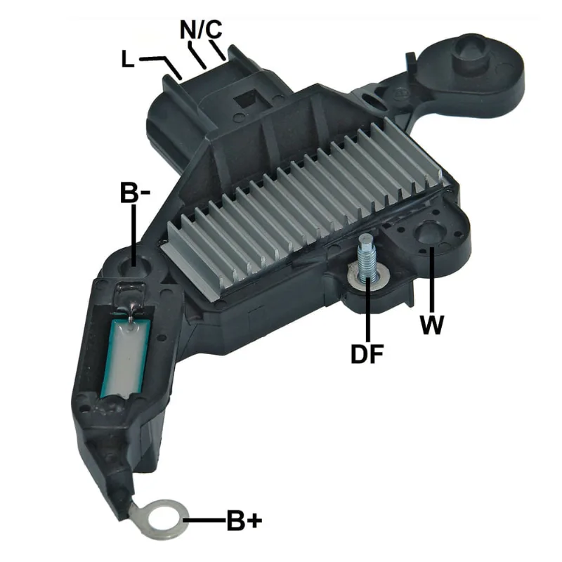 Regulador De Voltagem Ecosport /com Alt. Sistema Visteon - 61437 - Ga350 40550 (61437)