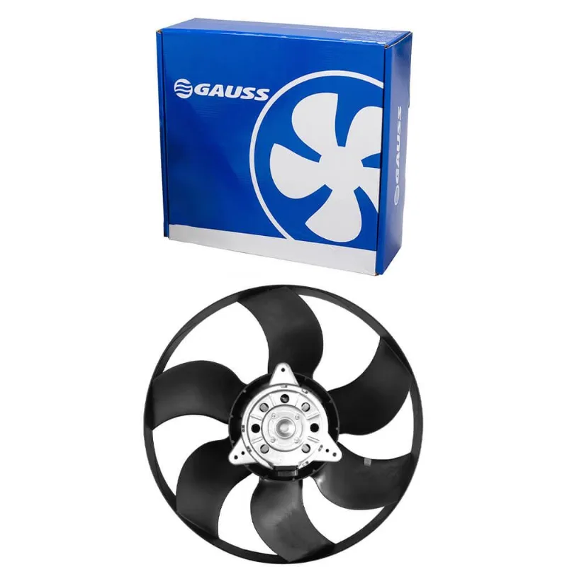 Ventoinha Radiador Renault Clio Logan Com Ar Gauss Ge1008