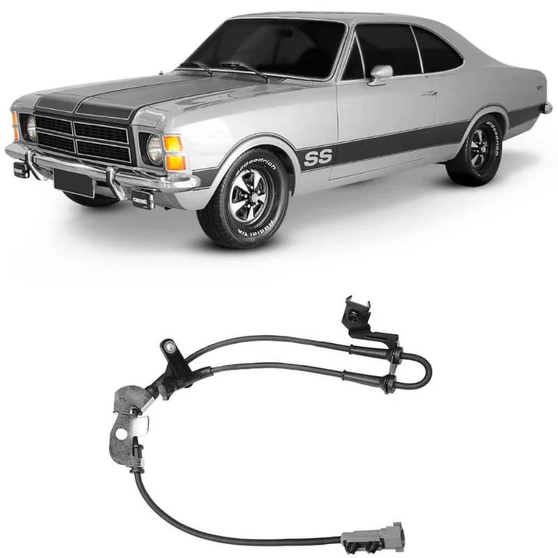 Sensor Freio ABS Dianteiro Motorista Caravan 96 a 2007 Gauss