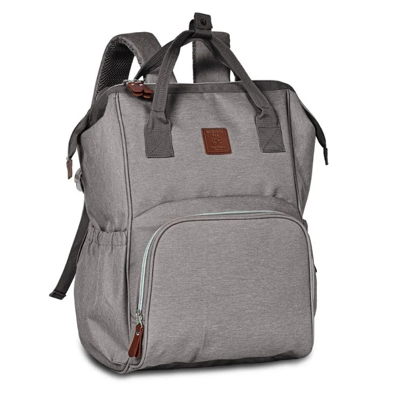 Mochila Mommy Bag Clio Style - Cinza