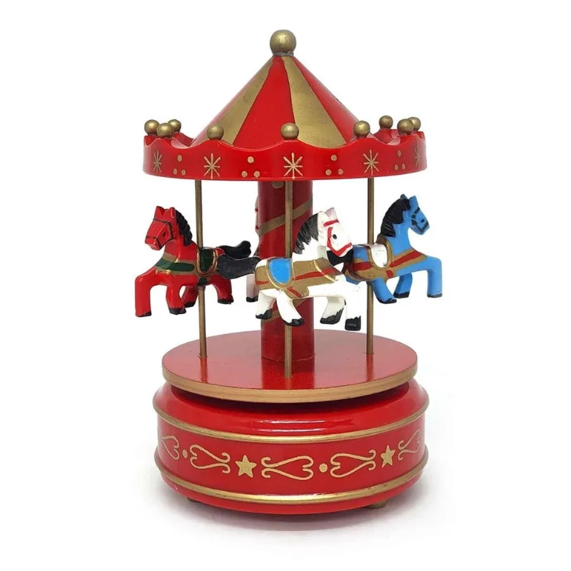Carrossel de Natal Musical 17,5 Cm