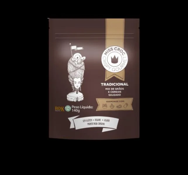 Granola Crispy Tradicional Sem Glúten Sachê Miss Croc 140g - Não Informado - Mercearia
