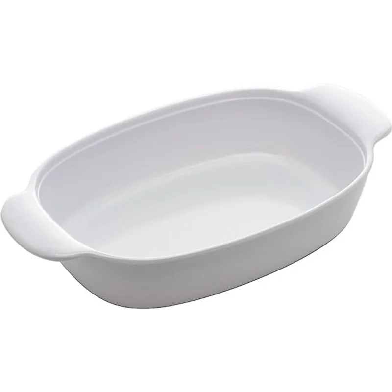 Travessa LYOR Oval Melamina Milão Branca 23cm - Lyor - Utilidades E Casa