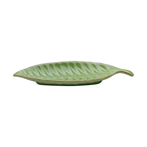 Folha Decorativa 26cm Verde - LYOR CLASSIC - Mercearia