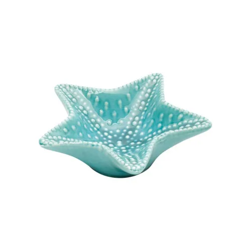 Decor Ceramica Lyor 15x5cm Borboleta Azul - BORBOLETA - Bazar