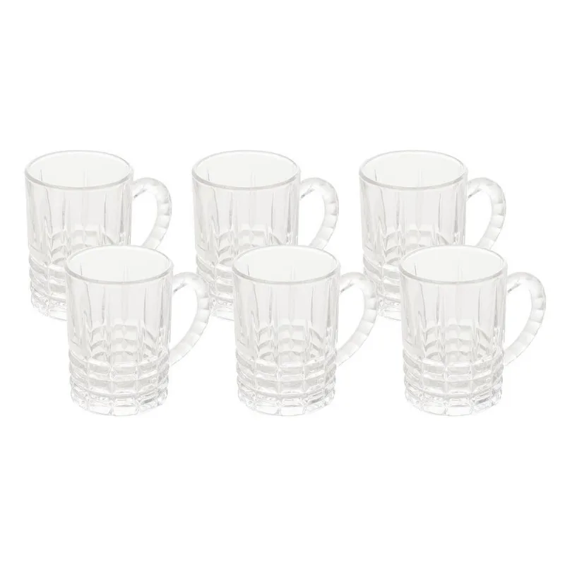 Conjunto 6 Canecas Para Cappuccino De Vidro Calcutá 172ml