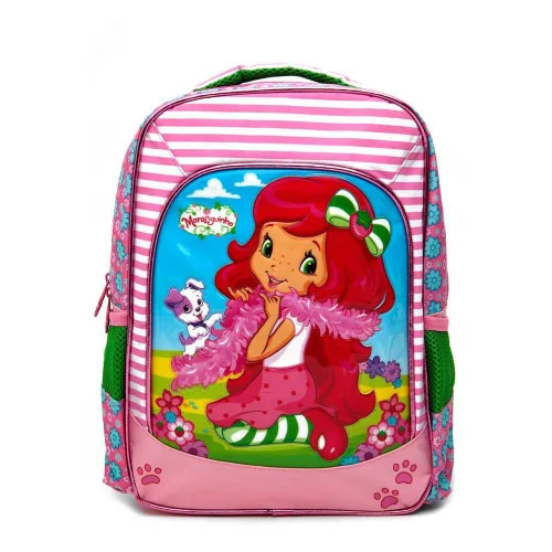 Mochila Moranguinho Preto/rosa - MORANGUINHO - Papelaria