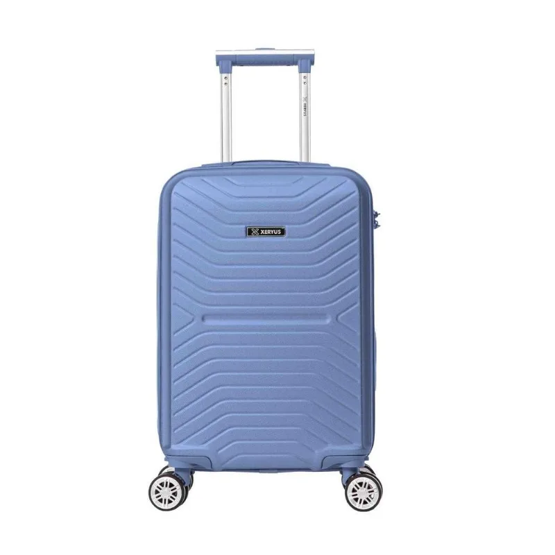 Mala De Viagem Pequena Xeryus Girona Em Abs Rodinhas 360° Azul 10kg (MP) Mala De Viagem Pequena Xeryus Girona Em Abs 10kg Azul (MP)