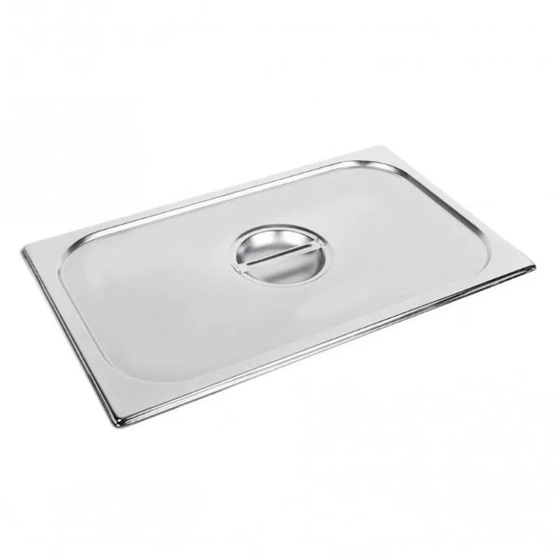 Kit 10 Tampas De Cuba Gastronomica Inox 1-1 Sem Recorte - Brasinox