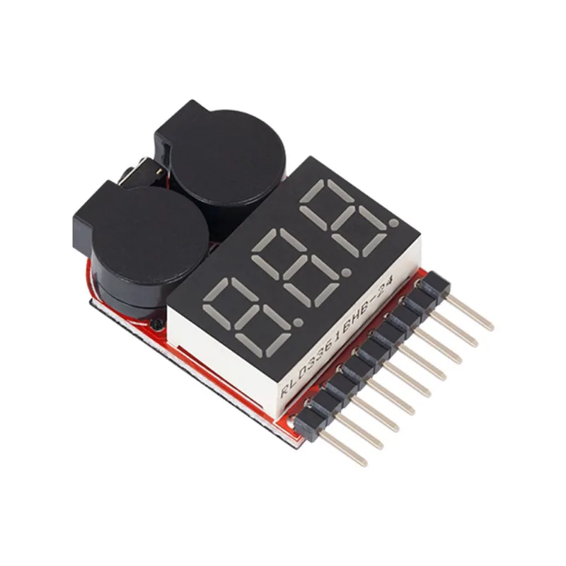 Testador Para Bateria De Lítio-ion Lipo Buzina E Voltímetro