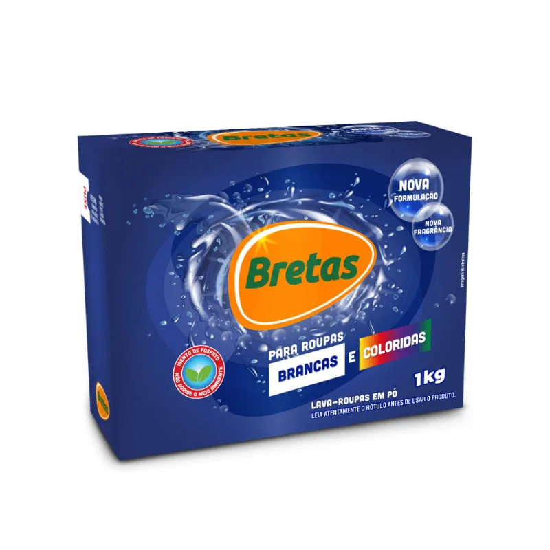 Sabão em Pó Bretas Original 1Kg