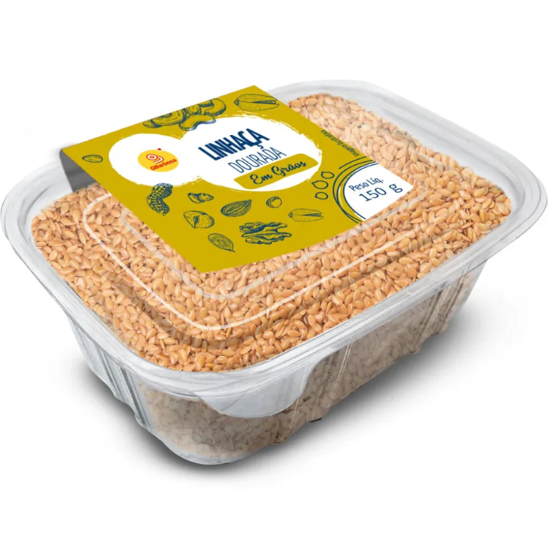Linhaça GBarbosa Dourada Naturais 150G