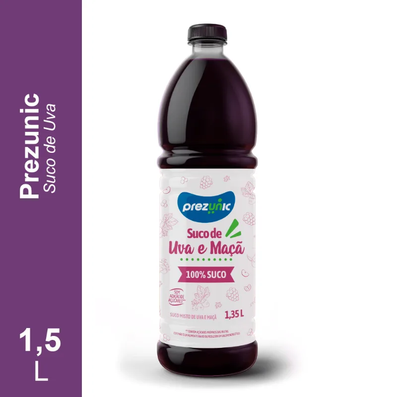 Suco Prezunic Uva Integral Pet 1,35 Litros