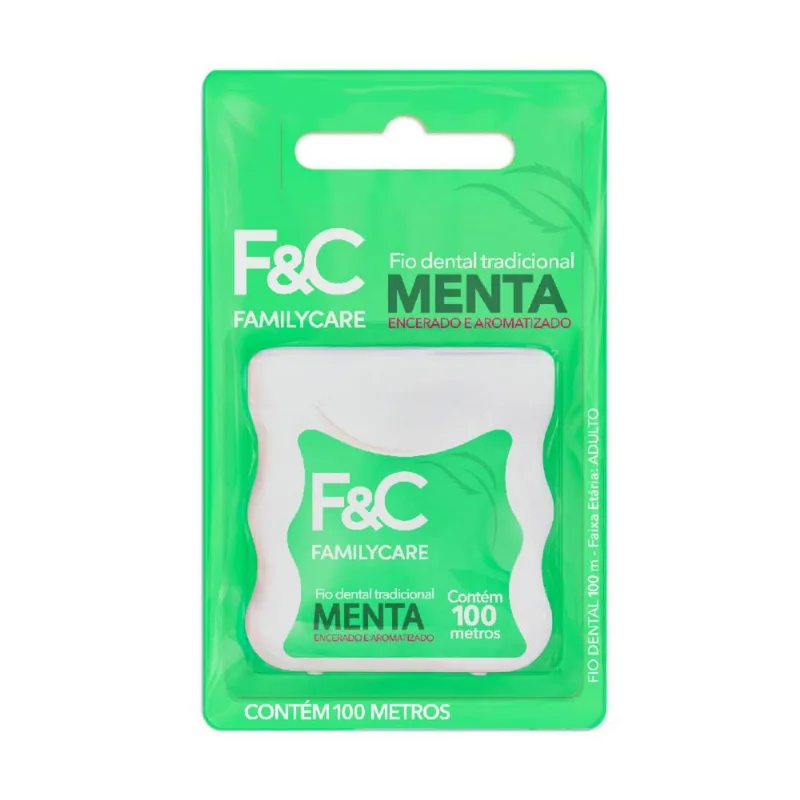 Fio Dental Family Care Menta 100m