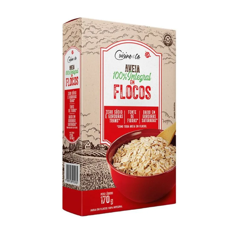 Aveia Cuisine&Co Flocos 170g
