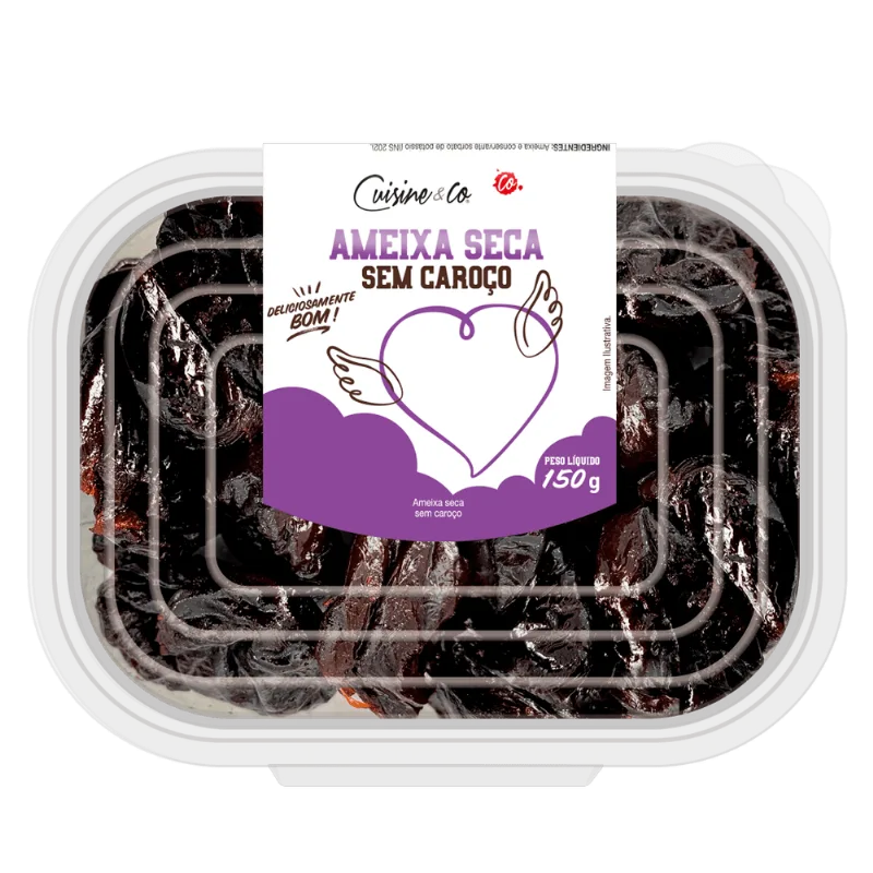 Ameixa Seca Cuisine&Co sem Caroço 150g
