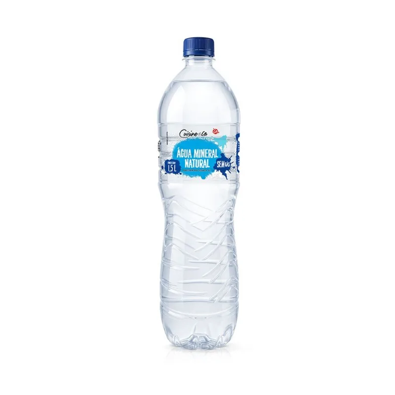 Água Mineral Cuisine&Co Pet sem Gás 1,5 Litros