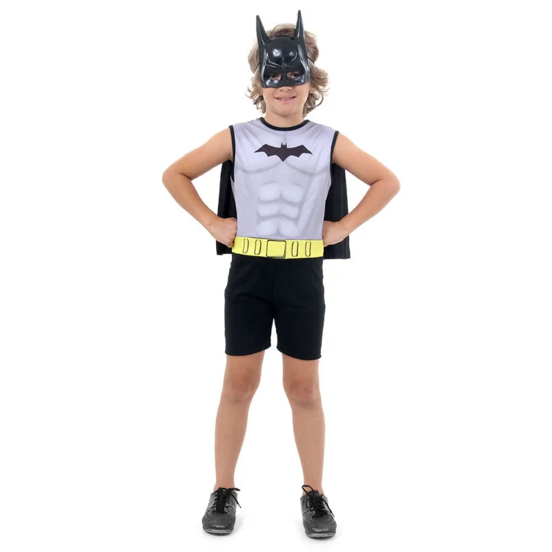 Fantasia Infantil Pop - DC Comics - Liga da Justiça - Batman - Regata - Sulamericana - M