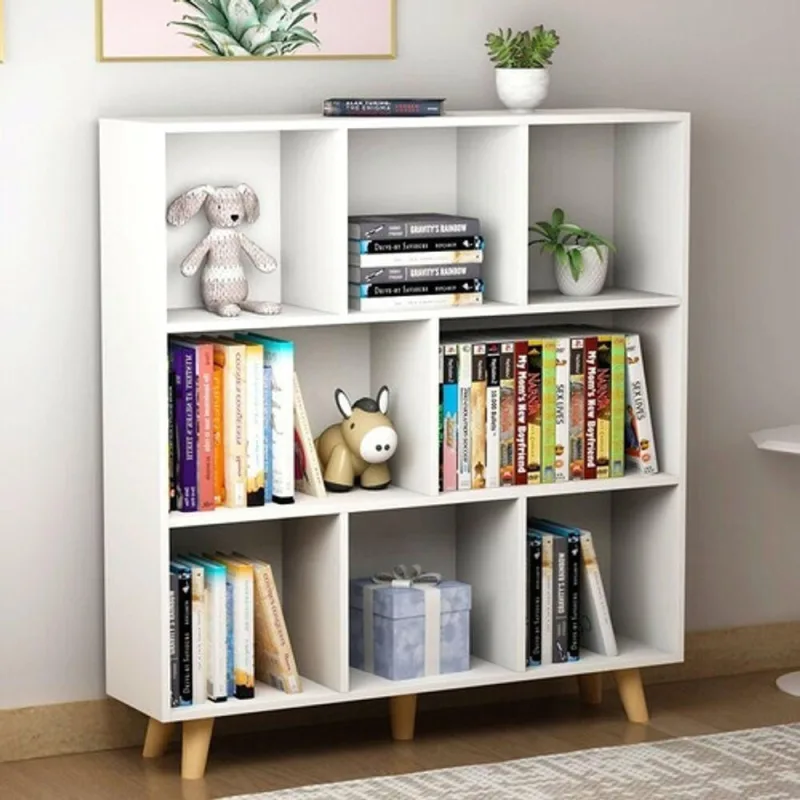 Estante De Nichos Clarice 100% Mdf Sala Móveis Decoração - OUTRAS - Móveis