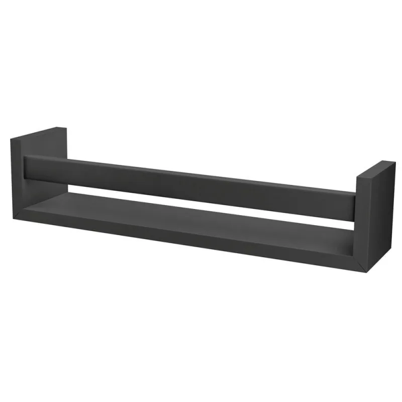 Revisteiro De Parede 45cm Prateleira Para Livros E Revistas Preto - Prat-k - Livros