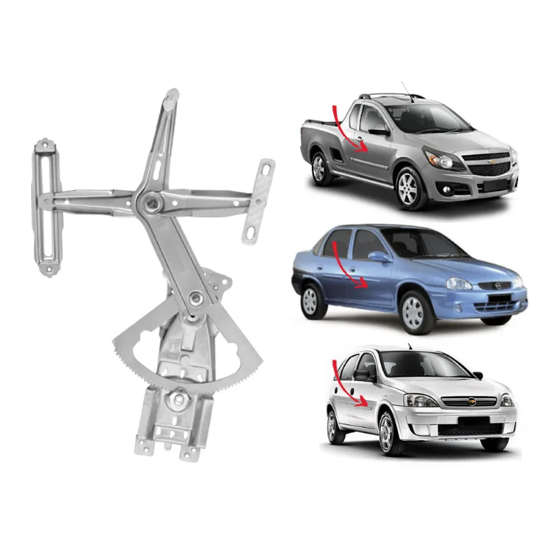 Máquina Vidro Elétrica Dianteira Montana Corsa Motor Bosch Zinni e Guell Direito