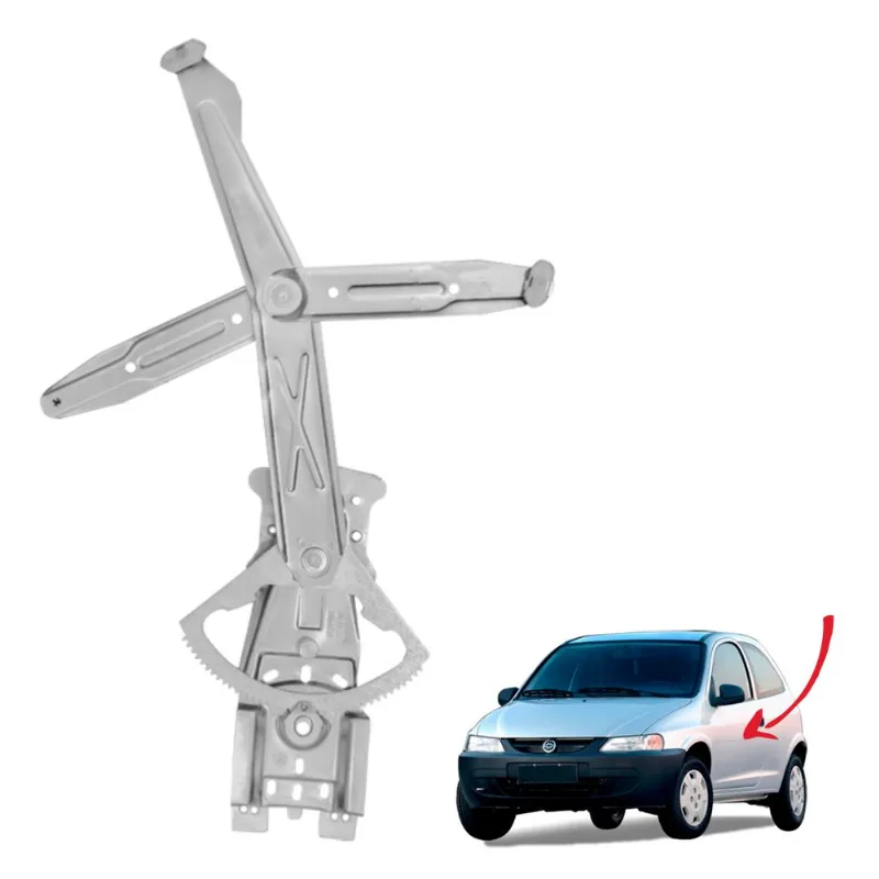 Máquina Vidro Elétrica Dianteira Celta 00/ Motor Bosch Zinni e Guell Esquerdo