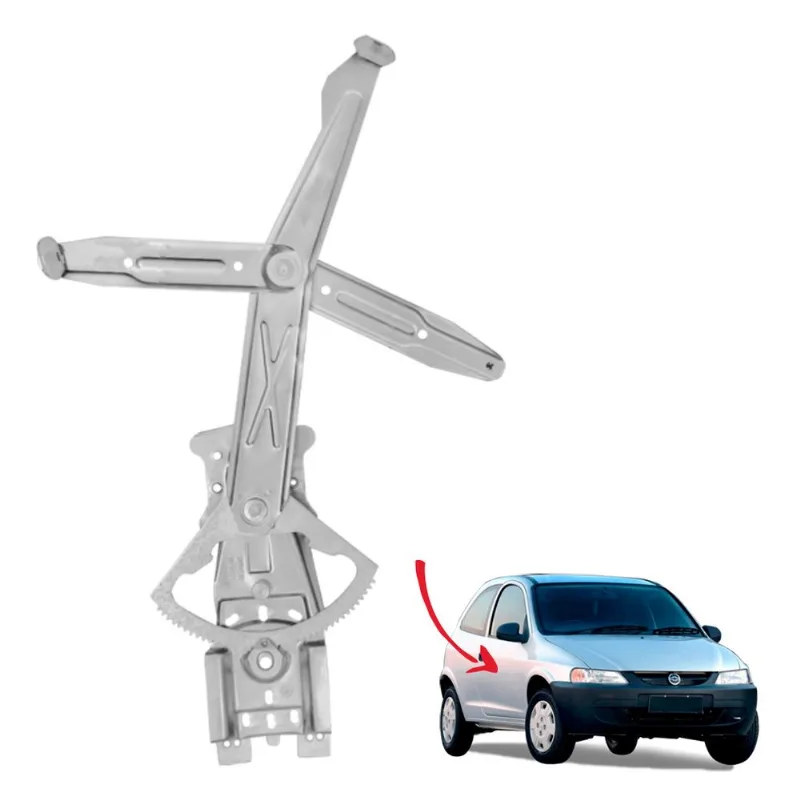 Máquina Vidro Elétrica Dianteira Celta 00/ Motor Bosch Zinni e Guell Direito