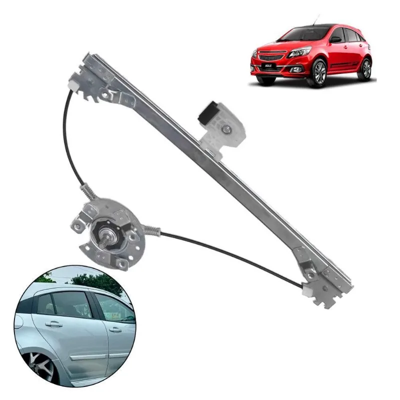 Máquina Vidro Manual Traseira Direita Aglile 2009 10 A 2014
