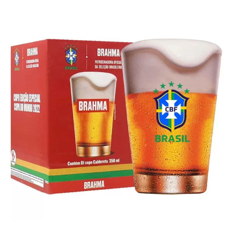 Copo Brahma Caldereta Cbf 350ml