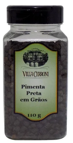Pimenta Pret Villa Cerroni 110g / Und / Graos - VILLA CERRONI