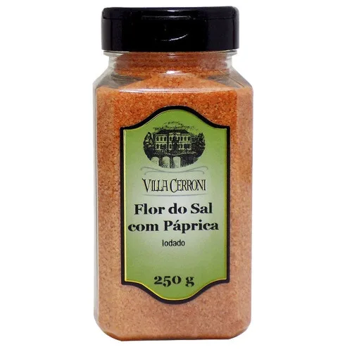 Flor Sal Paprica 350g Villa Cerroni - VILLA CERRONI - Mercearia