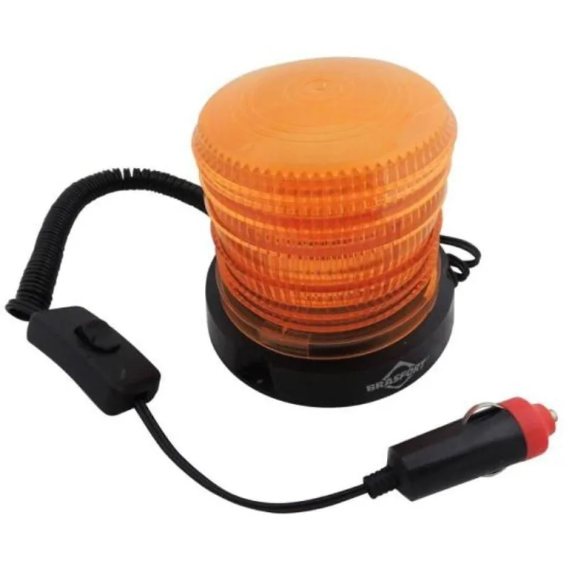 Sinalizador LED 10-30V Brasfort [F002] com Três Estágios de Iluminação Laranja - Brasfort - Casa E Construção