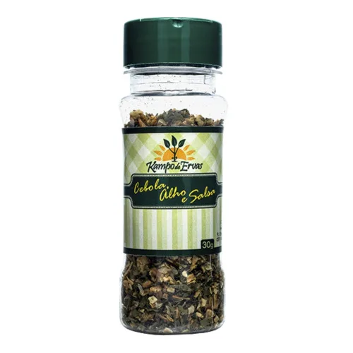 CEBOLA ALHO E SALSA SEM SAL 30G KAMPO - KAMPO DE ERVAS - Alimentos Preparados