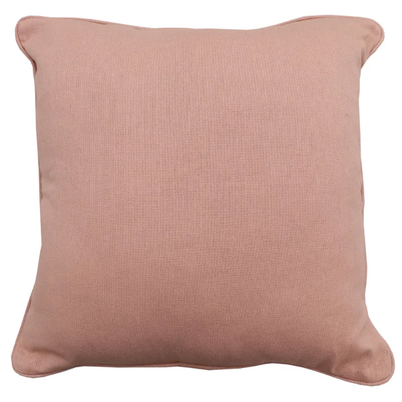 Almofada Proxima Cheia 43 Cm X 43 Cm Kasan Rose