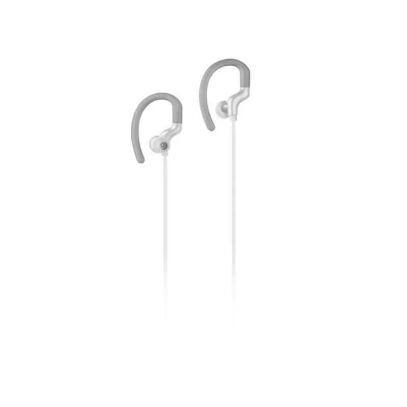 Fone de Ouvido Multilaser Earhook Branco e Cinza Un