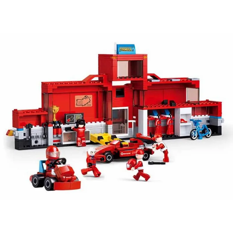 Bloco de Montar F1 Racing 557 Peças Multikids – BR1198
