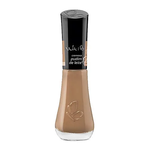 Esmalte Cremoso Pudim De Leite 8ml Vult - VULT - Higiene E Beleza