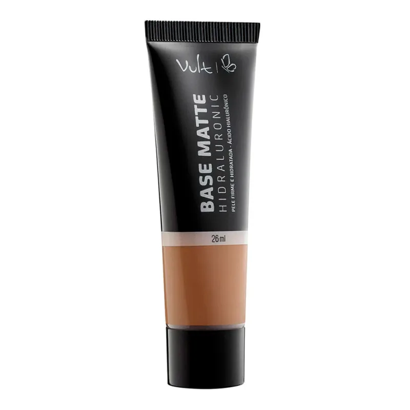 Base Líquida Vult Hidraluronic Matte N030 26ml - Vult - Base