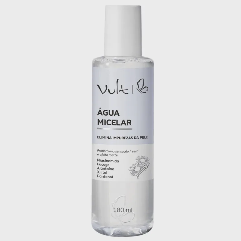 Vult Água Micelar Facial 180mL - Vult - Beleza E Perfumaria