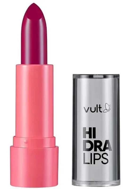 Batom Vult Hidra Lips ROSA INTENSO Cremoso 3,6g - Vult - Batom