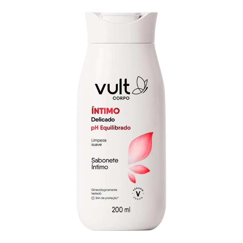 Sabonete Líquido Íntimo Delicado Vult Corpo 200ml