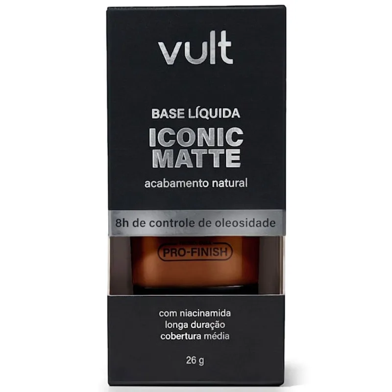 Base Líquida Vult Iconic Matte 330Q 26g